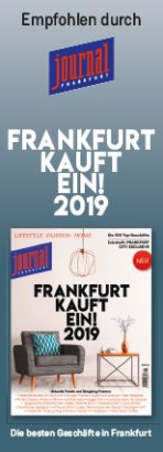 empfohlen durch Journal Frankfurt